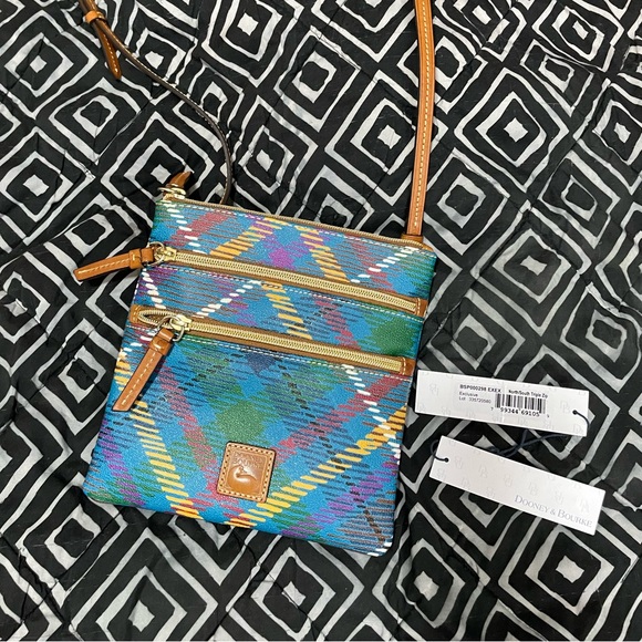 Dooney & Bourke Bags Nwt Dooney Bourke Triple Zip Nylon Crossbody